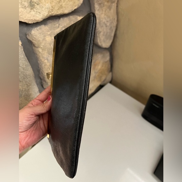 Harry Levine 1960’s Vintage Leather handbag with gold chain strap - Picture 13 of 13